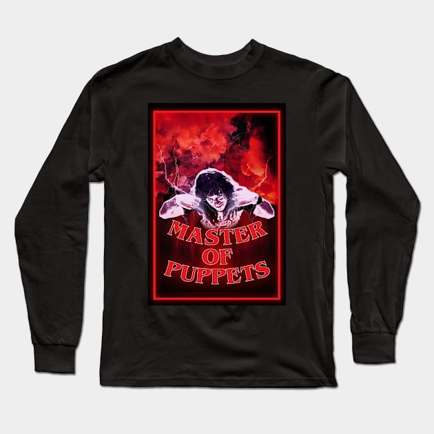Master of Puppets Long Sleeve T-Shirt by clownshop